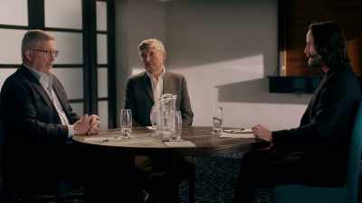 Well, it wasn't what he said, initially,
it was the fact that he was crying. - Brawn: The Impossible Formula 1 Story