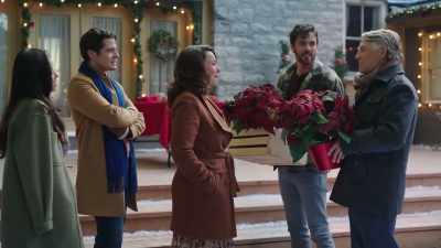 Well, we were just back
from the flower mart, - The Christmas Setup