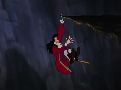 Well, well, a codfish on a hook. - Peter Pan