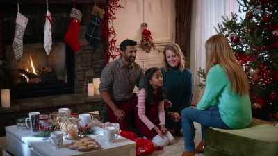 Well...
We'll bring back presents - A Christmas Spark