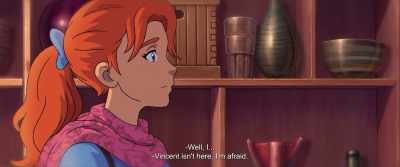 - Well, well...
- I'm afraid Vincent is not here. - The Glassworker