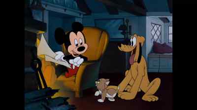 Well, well, Pluto, who's your friend? - Lend a Paw