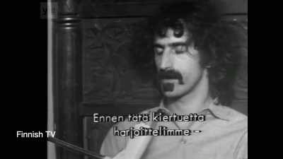 We'll... we'll rehearse, uh, - Zappa