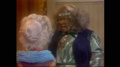 Well, we're going upstairs
to visit - Punky Brewster
