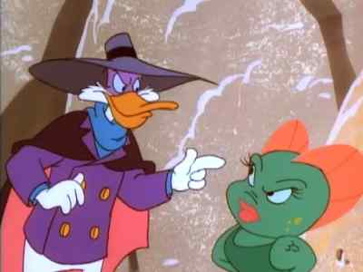 WELL, WE'RE SAFE NOW. - Darkwing Duck