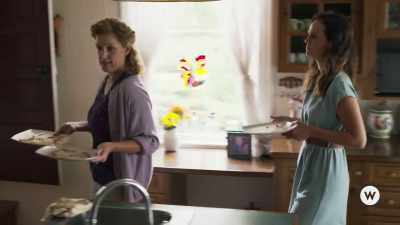 Well, we're sorry Drew couldn't
join us for dinner tonight. - Love Stories in Sunflower Valley
