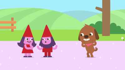 Well, we've never had any help
with our weddings before, but... - Sago Mini Friends