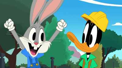 Well, what are we waitin'
for? Let's go play! - Bugs Bunny Builders