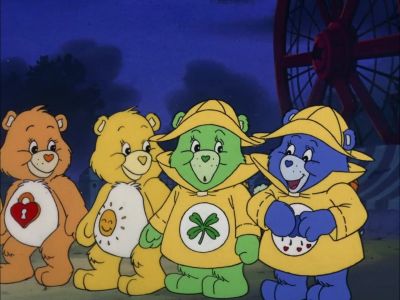 Well what do you know The Rainbow Rescue Beam worked - The Care Bears Movie