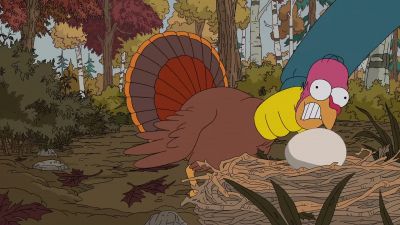 Well, what do we
haveth hither? - The Simpsons