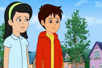 Well, whatever you're doing right now,
that's what's causing your allergy! - The Magic School Bus Rides Again