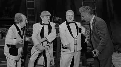 Well, what's the matter?
Are you killing ants? - The Three Stooges in Orbit