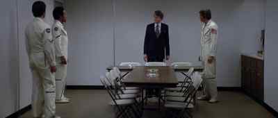 Well, why don't you all sit down? - Capricorn One