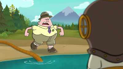Well, why don't you just breathe water
like dolphins? - The Epic Tales of Captain Underpants