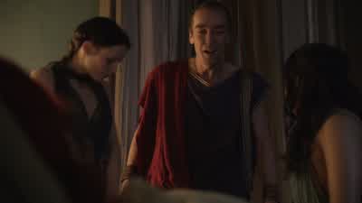 Wine. Wine for the fucking house, eh? We must celebrate. We must celebrate. - Spartacus
