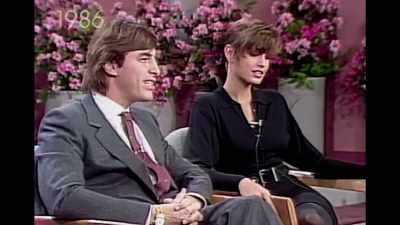 Well, with Cindy it was
much more psychologically-- - The Super Models