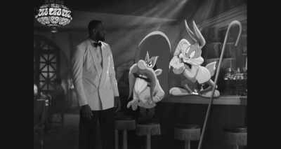 Well, with the hat on,
he's at least 4'2". - Space Jam: A New Legacy