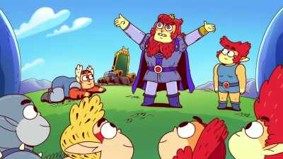 Well, worry not,
your King has arrived. - ThunderCats Roar