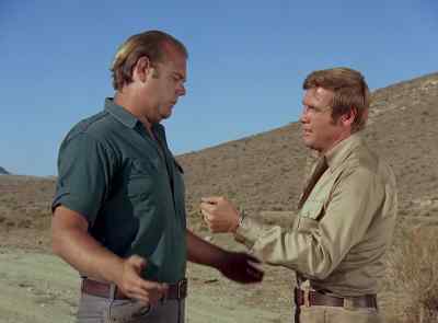 Well, would it be easier
for you fellas if I turn my back? - The Six Million Dollar Man