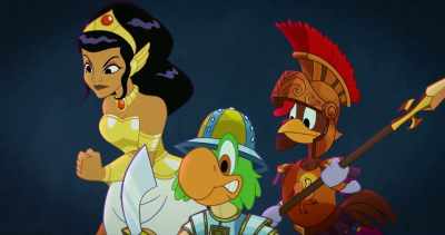 Well, if you didn't care
for my last trick, - Legend of the Three Caballeros