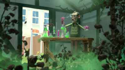 Well, if you do, ask them
if they know any cures for leaf rot. - The Adventures of Paddington