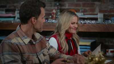 Well, if you do end up staying
and you need a place to work, - Home Sweet Christmas