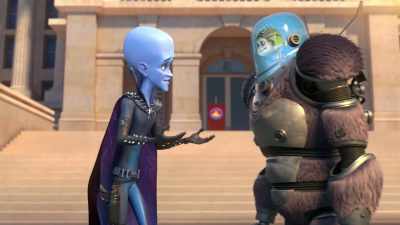 - Well, if you feel that
strongly about it... - Oh. - Megamind vs. the Doom Syndicate