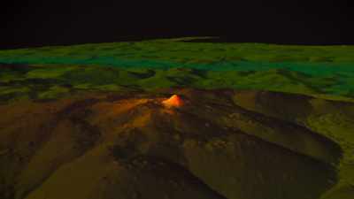 Well,
you know, from the LiDAR - Lost Treasures of the Maya