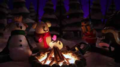 Well, if you lay here,
the fire will go out, - Steal the Naughty List