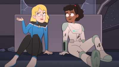 Well, you're clearly
not a parasite, - Star Trek: Lower Decks