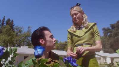 Well, while you're gawking
over common plants, - The Blue Rose