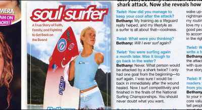 Well, you've written
a wonderful book, - Bethany Hamilton: Unstoppable