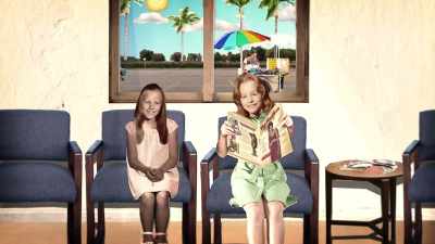 Wendi and I sat
in the waiting room, - The Lady and the Dale