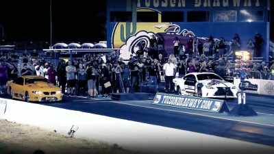 Went out there.
Got up on the two step, - Street Outlaws No Prep Kings Team Attack