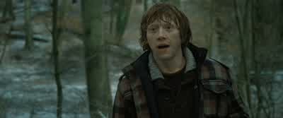 ...went right to my chest,straight through me. - Harry Potter and the Deathly Hallows: Part 1