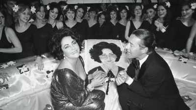 Went to Studio 54
for Liz Taylor's party. - The Andy Warhol Diaries