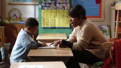 - "...went up the..." - Abbott Elementary