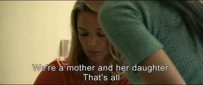 We're a mother and her daughter.
That's all. - An Impossible Love
