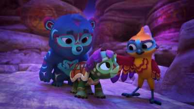 We're a team.
We'll face any storm together. - Spirit Rangers