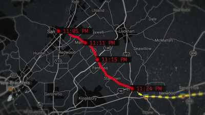 - We're able to see
that he quits using Waze - Never Seen Again