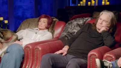 We're about to watch a
couple try to communicate with - The Osbournes Want to Believe