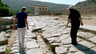 We're actually walking
on the original ancient road - Raiders of the Lost Past with Janina Ramirez