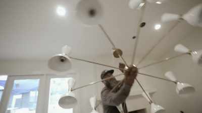 We're adding some sleek,
modern fixture
s throughout the house - Why the Heck Did I Buy This House?