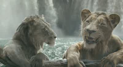 We're alive AhI did it I saved usYou were saying - Mufasa: The Lion King
