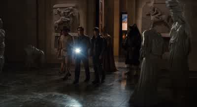 We're all finding this super creepy, right? - Night at the Museum: Secret of the Tomb