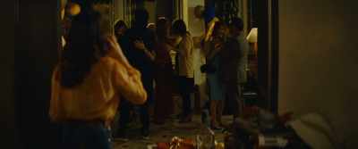 We're all here for the
surprise party we threw for him. - Last Night of Amore