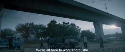 We're all here to work and hustle. - Gereza