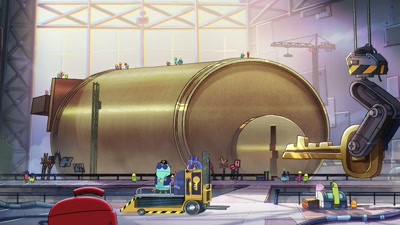 We're almost done building this lock
for the Archive Department. - StoryBots: Answer Time