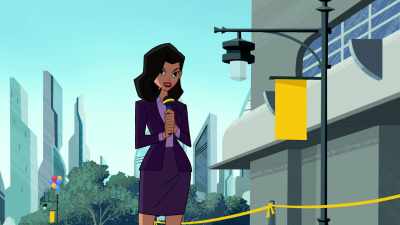 We're almost halfway
through the race, - Justice League Action