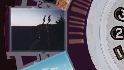 "We're at the base of
some really big mountains - Shadow of a Wheel